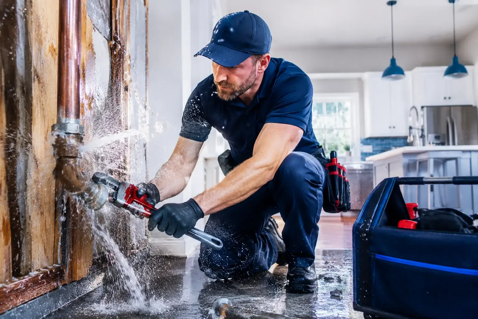 Local emergency pipe repair professionals in Albany, IL